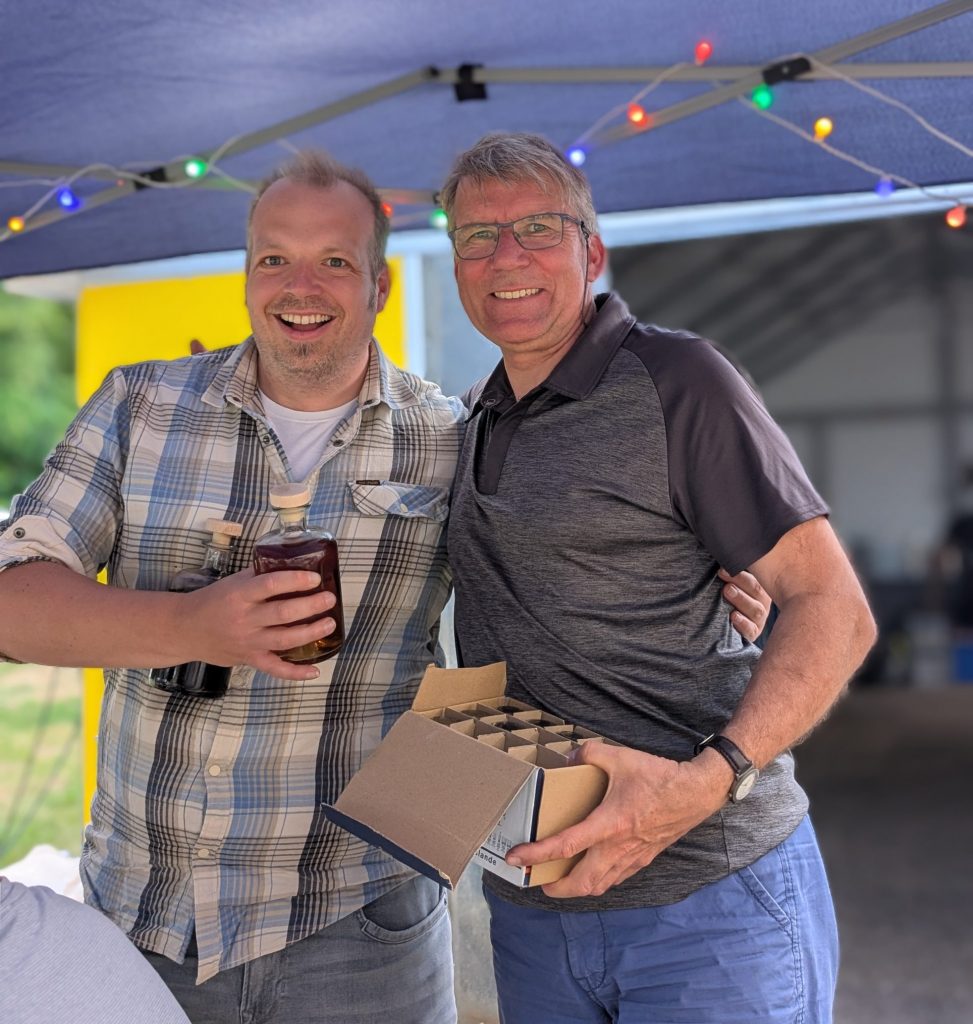 Christian und Rainer sind in ihrem Element!